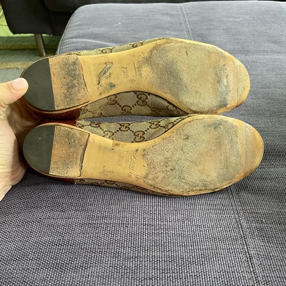 Gucci print ballet flats authentic - Picture 6 of 7